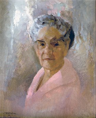J. B. Taylor - Clara Tyner, 1966, Oil on canvas, 54.5 x 44.2 cm.